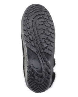 Унты женские на литой подошве. Черные., Черные. Замша. Короткие. Молния.