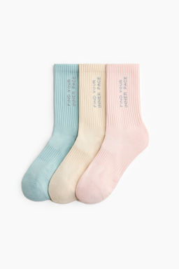 Pack de 3 calcetines de deporte con DryMove
