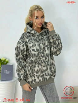 Женская толстовки с начесом - Bruno фото 3