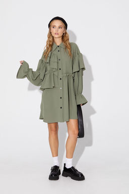 Платье Pirs 4788 хаки  фото 5