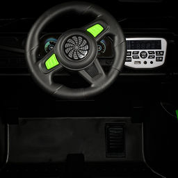 Электромобиль U023431Y "Экспедишн" 12V7A, белый