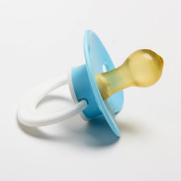 Соска-пустышка латексная классическая Лучик с кольцом, от 0 мес., цвета МИКС - Крошка я фото 2