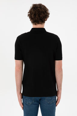 Erkek Regular Fit Polo Yaka Siyah Basic Ti__rt Sepette S_rpriz _ndirim - U.s. polo assn фото 6