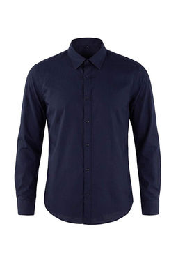 Lacivert Oxford Regular Mevsimlik Erkek G_mlek TMNAW27GO00022