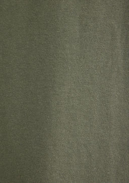 S?rt Bask?l? Haki Istanbul Tisort - Mavi фото 8