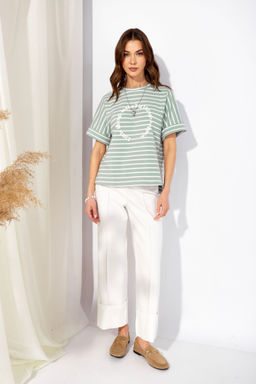 Джемпер 4334 (мята) - Lyushe фото 2