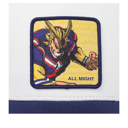 Бейсболка CAPSLAB арт. CL/MHA/1/CT/ALL My Hero Academia All Might (синий / белый)  фото 4