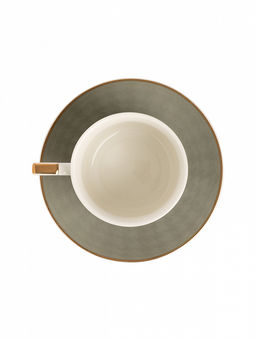 Чайная пара 220 мл мятный фарфор - Denastia фото 3