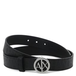 Женский ремень ARMANI EXCHANGE ESSENTIAL Артикул 3398548, черный