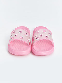 Tek Bantl? Bask?l? K?z ?ocuk Terlik - Waikiki фото 3