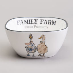 НАБОР САЛАТНИКОВ НА ДЕРЕВ. ПОДСТАВКЕ LEFARD FAMILY FARM 5 ПР. 30*19*6,7 СМ  фото 8