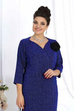 Платье Ninele 7431-Р темно-синий - Mira fashion фото 682