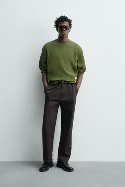 CAMISETA ESTRUCTURA WAFFLE / Khaki