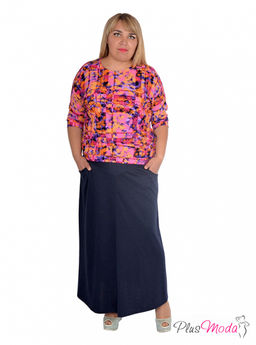 Юбка Модель №477 размеры 50-80 - Plusmoda фото 9