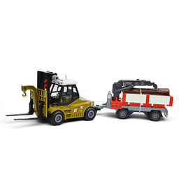 Машина "Вилочный погрузчик" (свет, звук) в коробке