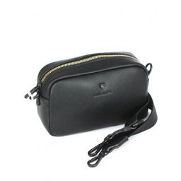 Сумка женская искусственная кожа DJ-CM 7339-BLACK, 1отд, плечевой ремень, черный SALE 264395