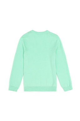Базовый свитер мятного цвета для мальчика Неожиданная скидка в корзине - U.s. polo assn фото 2