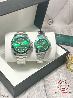 Новые парные кварцевые часы (комлпект) с металлическим ремешком - Bruno фото 16