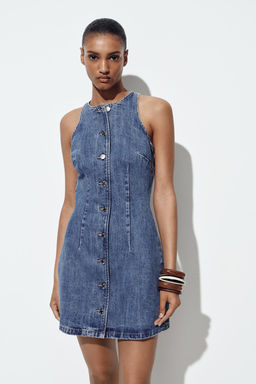 Z1975 DENIM MINI DRESS - Zara фото 2