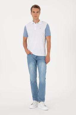 Erkek A__k Mavi Jean Pantolon Sepette S_rpriz _ndirim