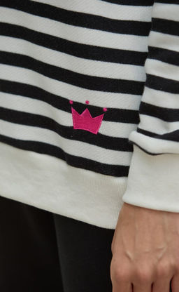 Свитшот P322-0556 black-white - Primm фото 4