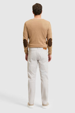 Erkek Slim Fit A__k Gri Kanvas Pantolon