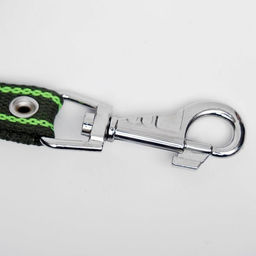 Поводок брезентовый, 1,6 м х 2,5 см, хаки/зелёный - Пижон фото 2