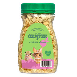 Лакомство для грызунов: Сушеное яблоко, 120 г 01бт23 4811714001056
