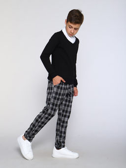 Брюки Высота черный - Ладошки фото 26