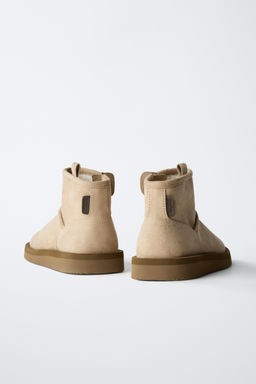 SHEEPSKIN ANKLE BOOTS - Zara фото 5
