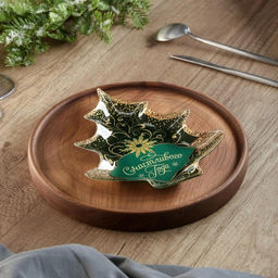 Тарелка Счастливого года, 19.5 х 16.5 см - Дорого внимание фото 2