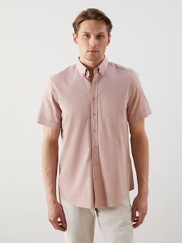 Regular Fit K?sa Kollu Arm?rl? Erkek G?mlek