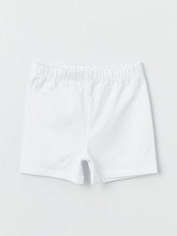 Beli Lastikli Basic K?z Bebek K?sa Tayt