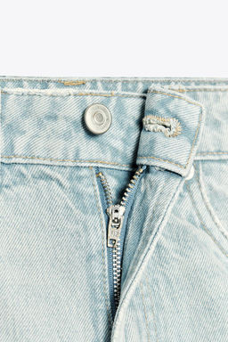 MID-WAIST TRF MINI DENIM SHORTS - Zara фото 5