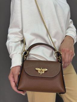 Сумка женская из телячьей кожи