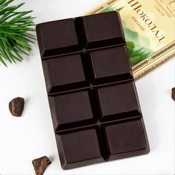 Шоколад Горький без добавления сахара 72% какао - Абаканские Сласти фото 2