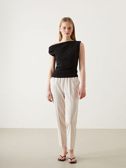 Beli Lastikli Kad?n Pantolon