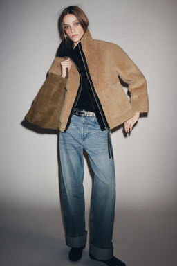 SPLIT SUEDE MAXI TOTE BAG - Zara фото 18