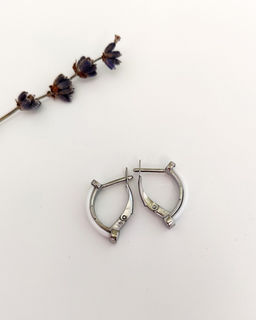 Серьги с керамикой