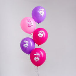 Воздушные шары латексные 12" «8 марта», 25 шт.