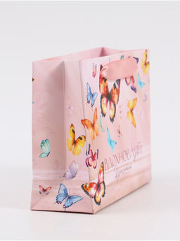 Цена за 3 шт. Пакет подарочный «Вдохновляй красотой», 15×12×5.5 см