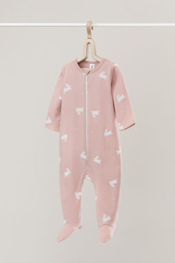 Crockid _ К 6192/дымчатая роза,зайчики комбинезон яс