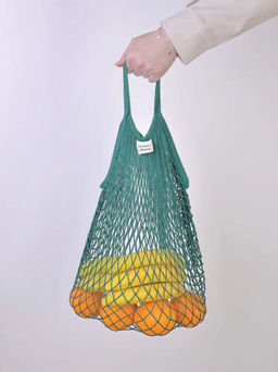 Авоська с -2 мя ручками в комплекте с чехлом-мешочком для удобного хранения - Greenmania фото 9