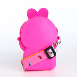 Сумка детская для девочки на молнии, «Выбражулька», pop it, цвет малиновый