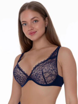БЮСТГАЛЬТЕР Milavitsa 120192/G66 кобальт/нюд