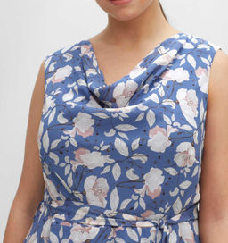 Платье, синее - Sheego фото 6