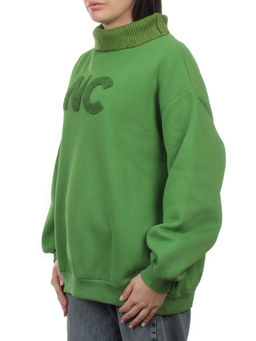 2510 GREEN Толстовка женская (85% хлопок, 10% полиэстер, 5% спандекс) - Fashion фото 5