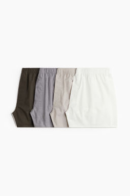 Pack de 4 calzoncillos b?xer de tela