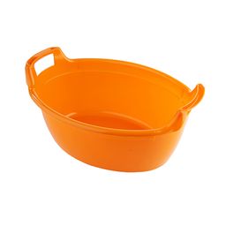 Таз 16л с ручками овал 23*48,5*36,5см - Полимербыт фото 2