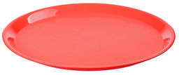 Цена за 2 шт. Поднос "Верона" круглый D320мм (красный) 221109406/01
